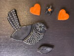 Black & Orange Autumn Magnet Set — back view