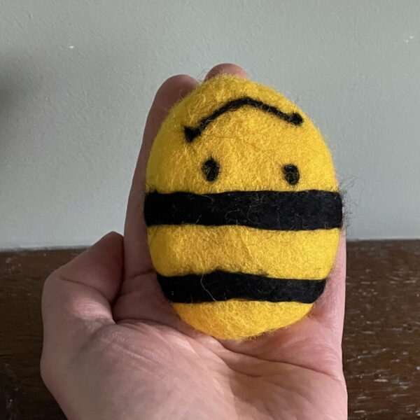 Bumble Bee Felted Soap Bar (Mother's Day)