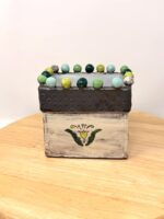 Folk Floral Bead-Rim Vase — view 15